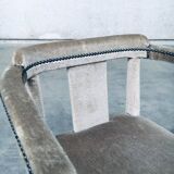 Boudoir Side Chair in Velvet, 1920s