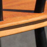 Two colour scandinavian rocking-chair