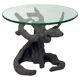 Table en bronze en forme d'arbre, prod. Italien, années 70