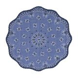Bandana placemat - chambray