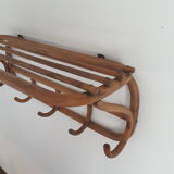 Vintage wooden coat rack