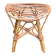 Vintage rattan stool
