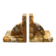 Pair of Marble Bookends