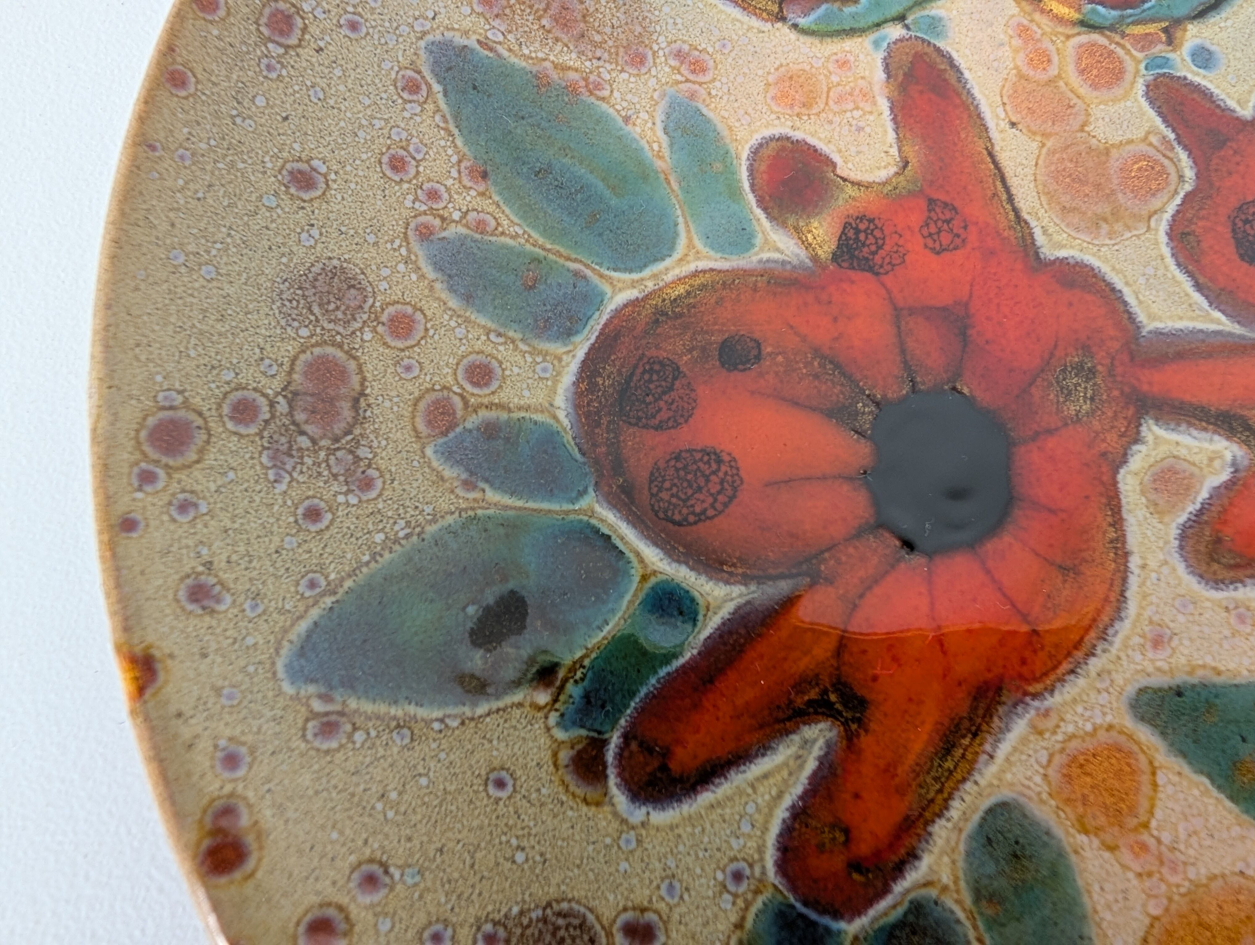 Monique Brenner Vallauris plates 60s