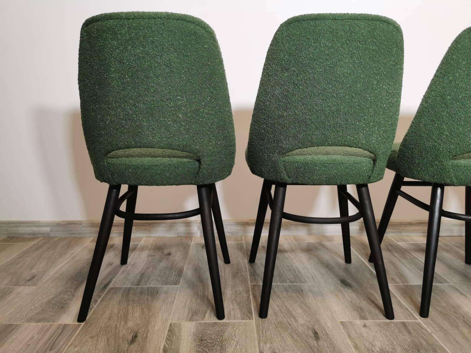 Dining Chairs by Radomir Hoffman for Ton, 1950s, Set of 4