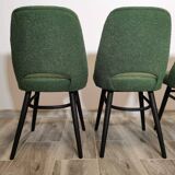 Dining Chairs by Radomir Hoffman for Ton, 1950s, Set of 4