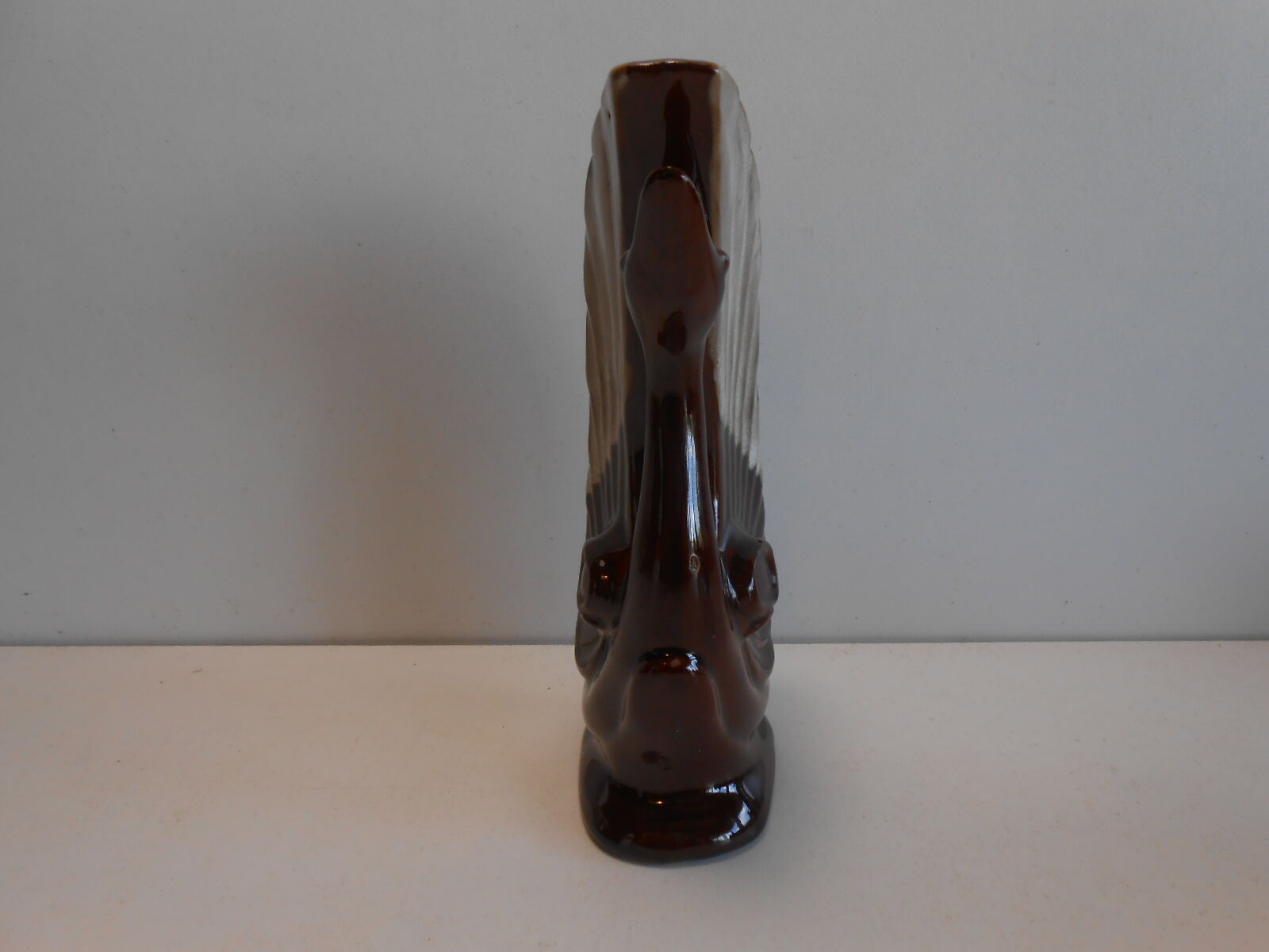 Vase soliflore au cygne
