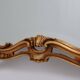 Large 20th century Baroque gilt wooden mirror in Louis XV style