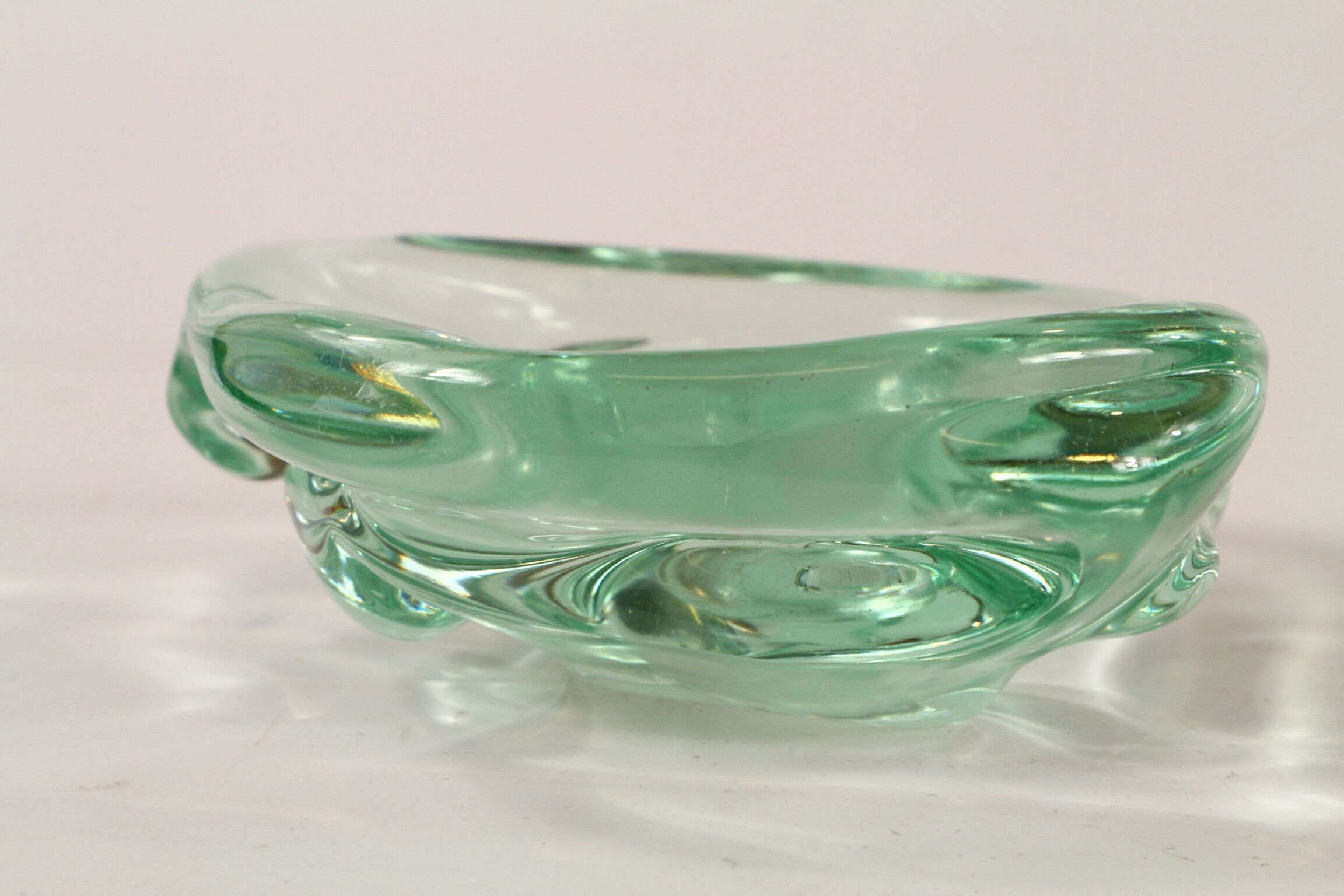 Empty pockets Murano glass ashtrays50s