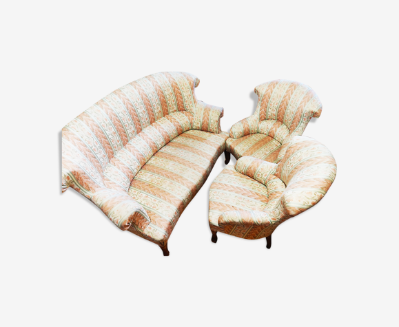 Salon style crapaud Napoléon III