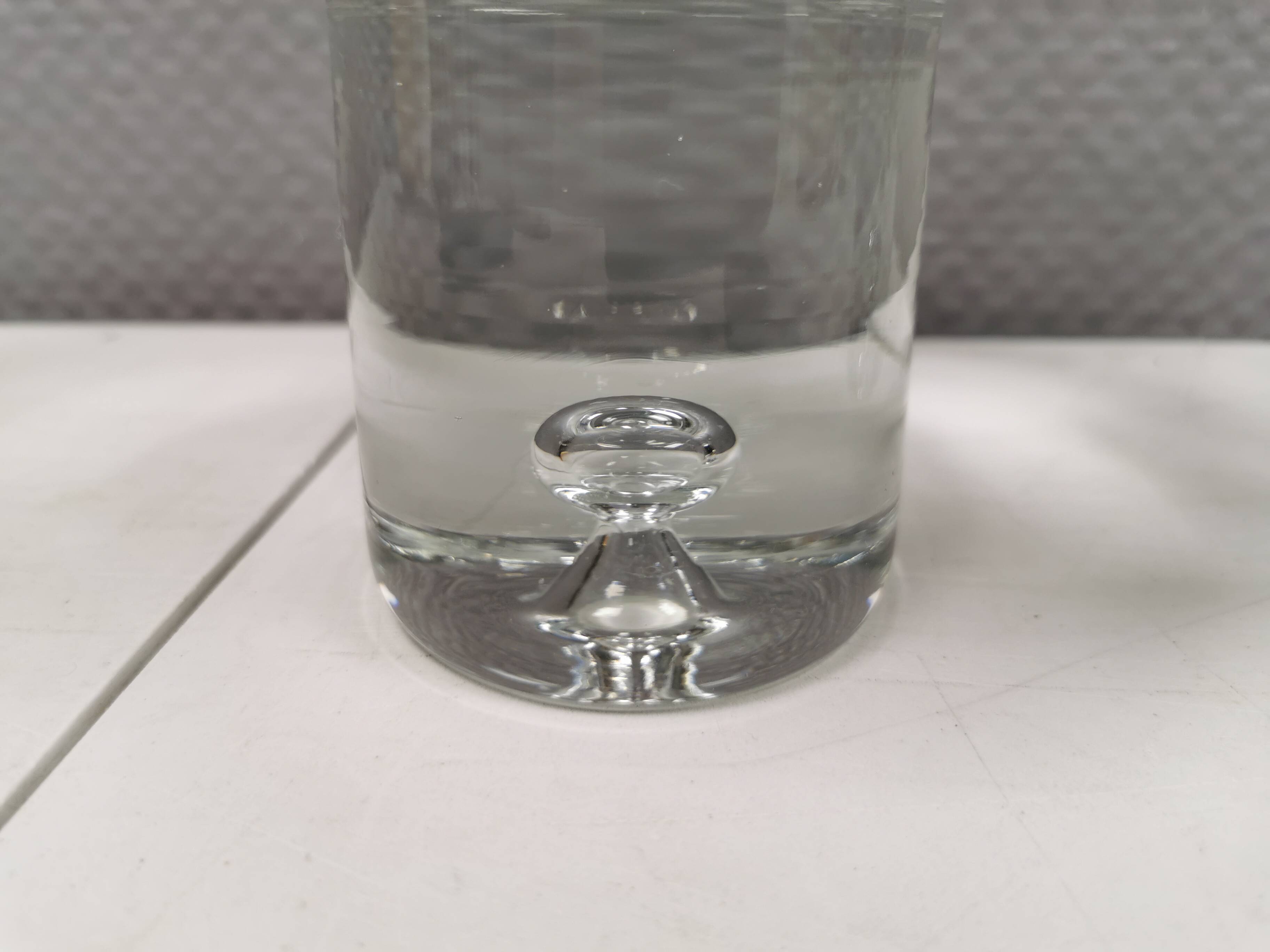Two crystal glass vases from Polish Krosno glass
