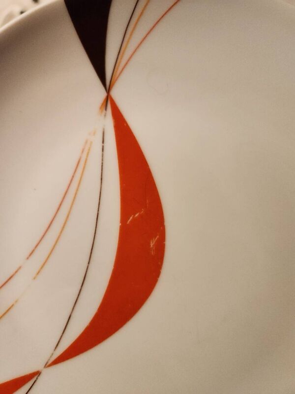 17 assiettes plates design 1970 Winterling Marktleuthen Bavaria