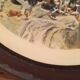 Enameled metal tray "The boaters' lunch" Renoir
