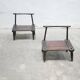 Ancient brutalist African chair