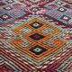 Vintage turkish kilim rug 103 x 43 cm