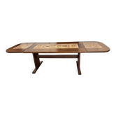 Table à manger danoise extensible de Poul Poulsen pour Ganso Møbler