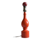 Pied de lampe orange 70's philippe capelle