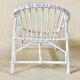 Fauteuil d'enfant en rotin vintage