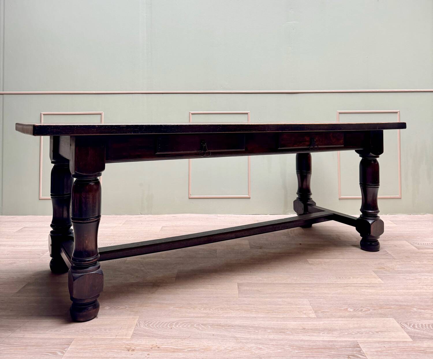 Large Louis XIII Style Oak Monastery Table