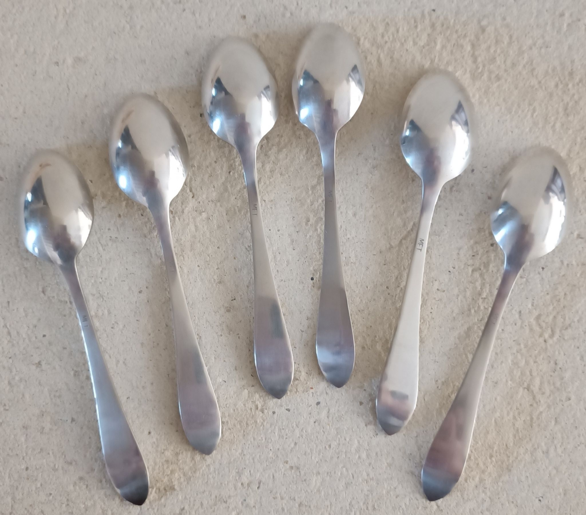 Boîte de 6 cuillères à moka