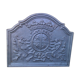 Stern art foundry crown fireplace plate