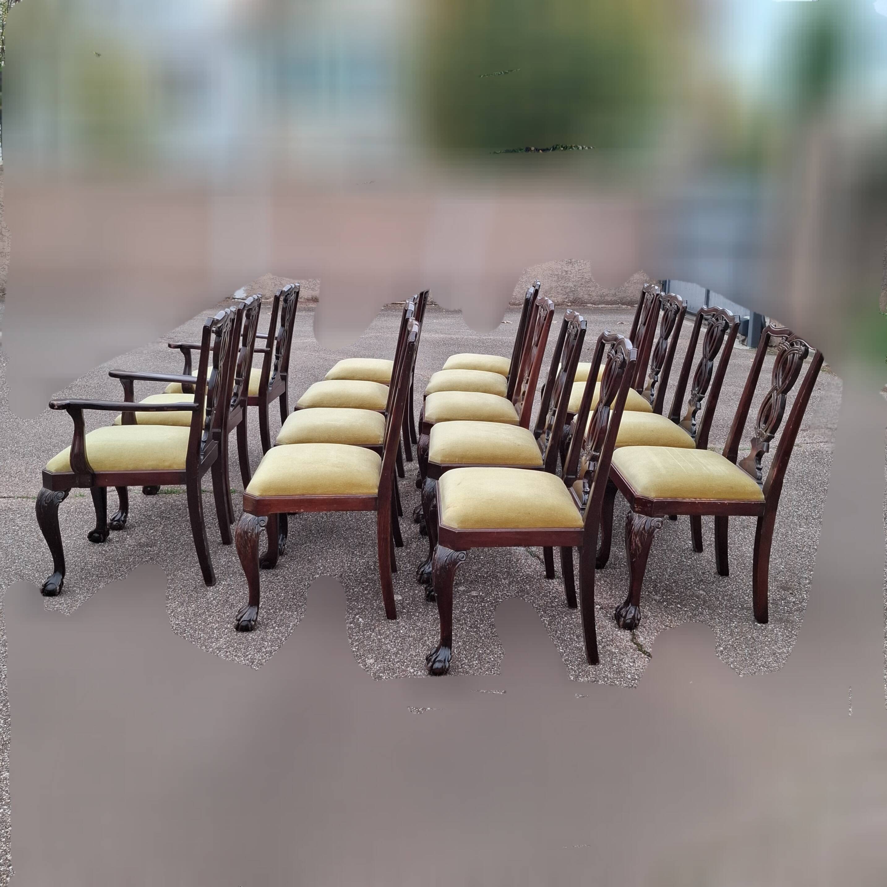 Chippendale style chair sets