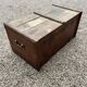 Old wooden trunk