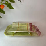 French porcelain asparagus dish