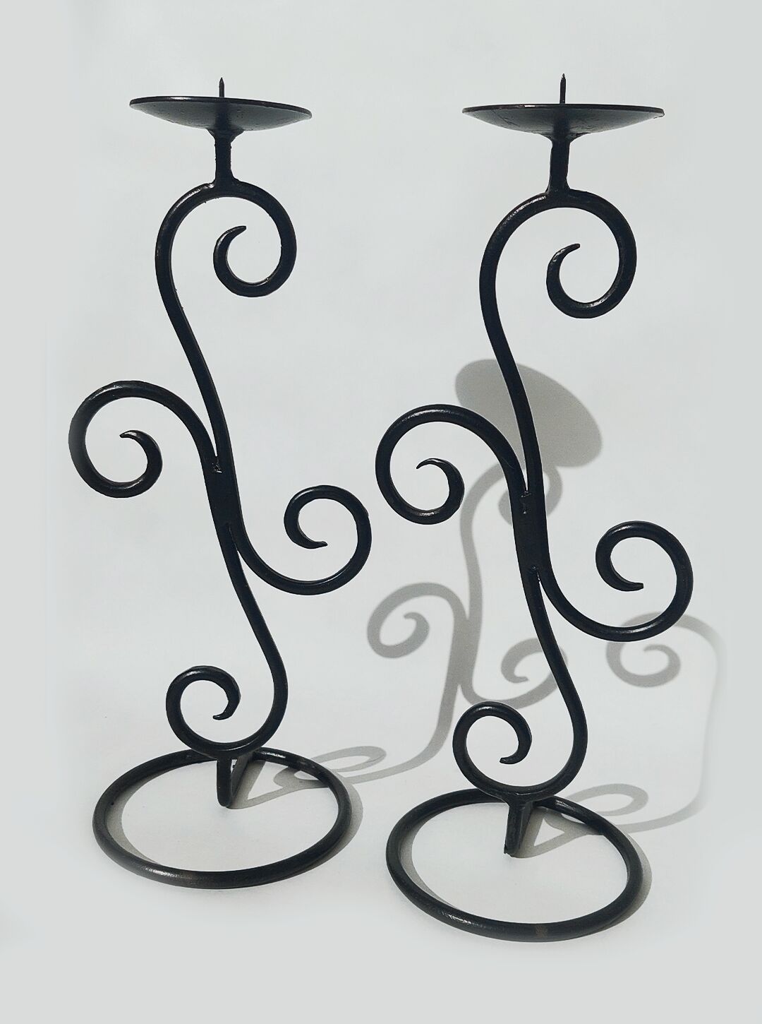 Duo de Bougeoirs Spirales