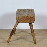 Pine milkstool, circa 1900