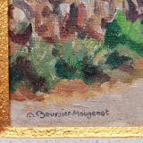 Peinture à l'huile d'André Boursier - Mougenot