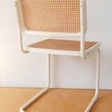 White B32 chair by Marcel Breuer