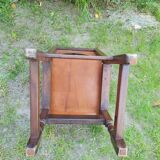 Series of 6 leather chairs 1970