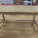 Table basse en chêne décapée