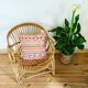 Shell armchair of the 50s in rattan