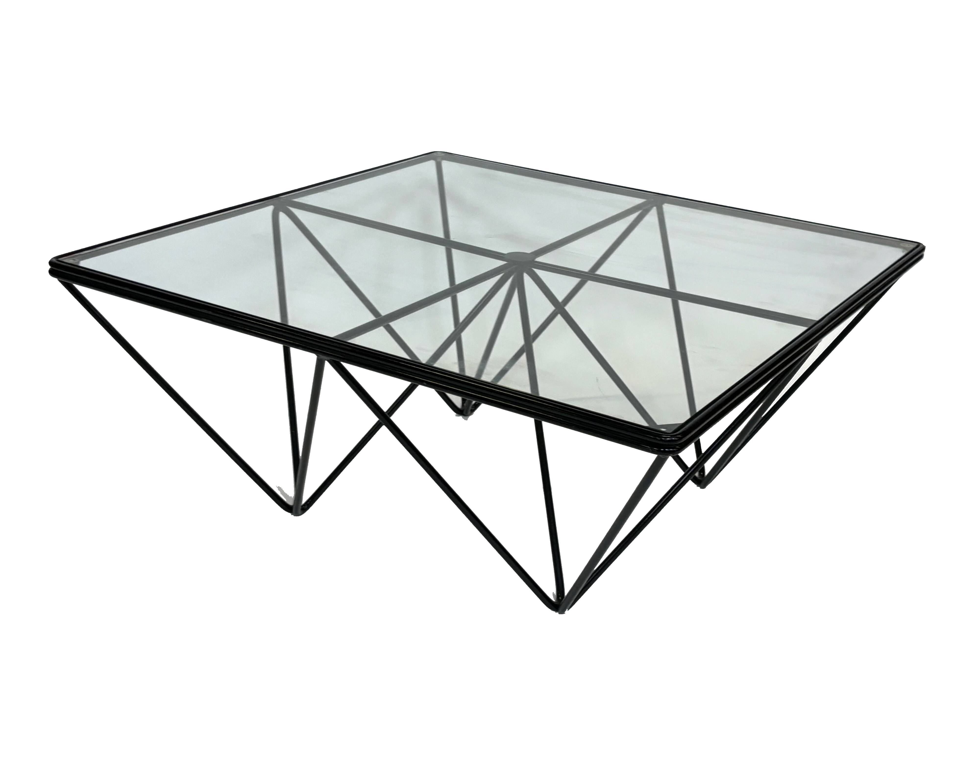 Vintage coffee table steel wire coffee table minimalist design