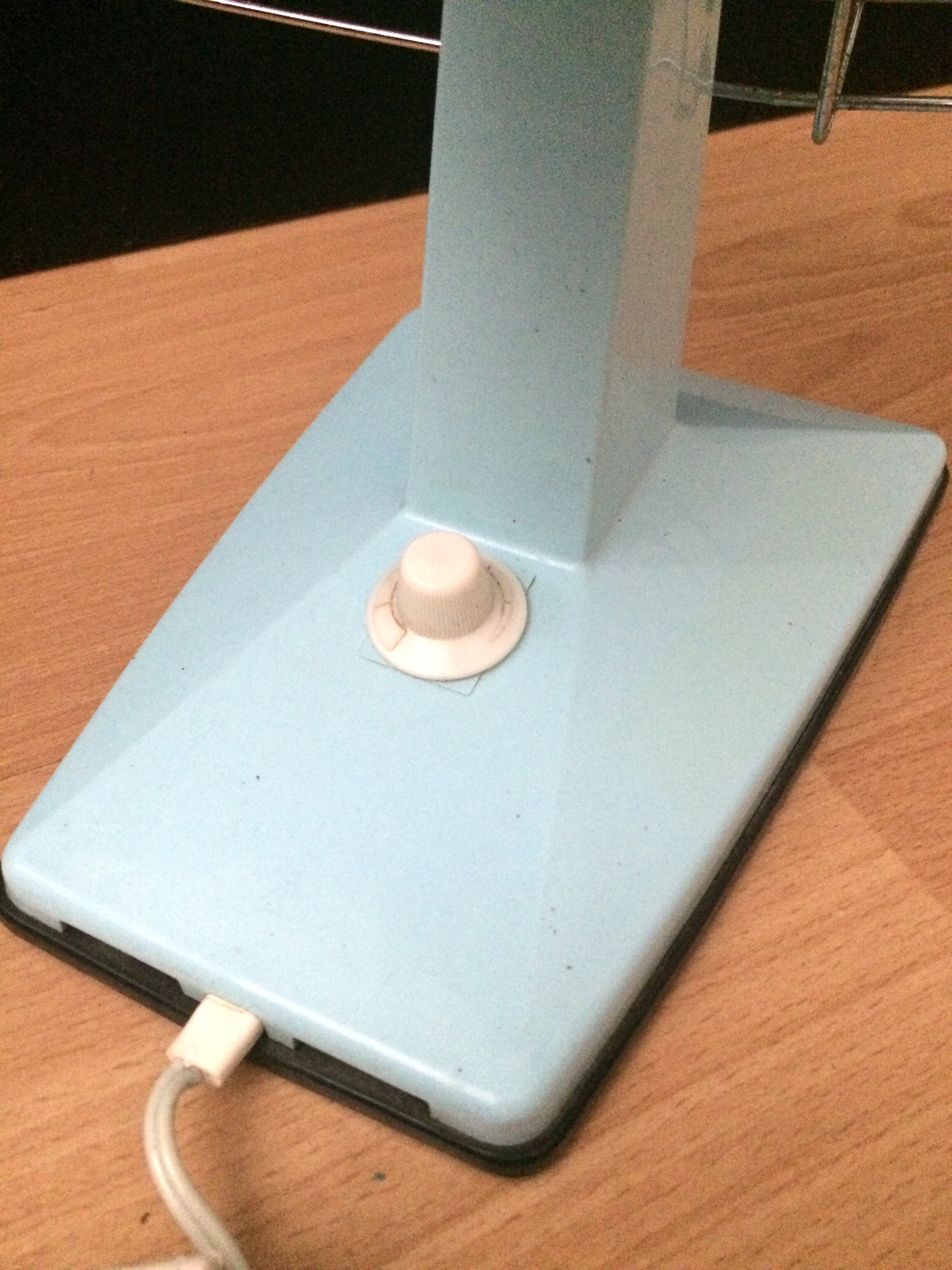 Fan calor blue and white 70