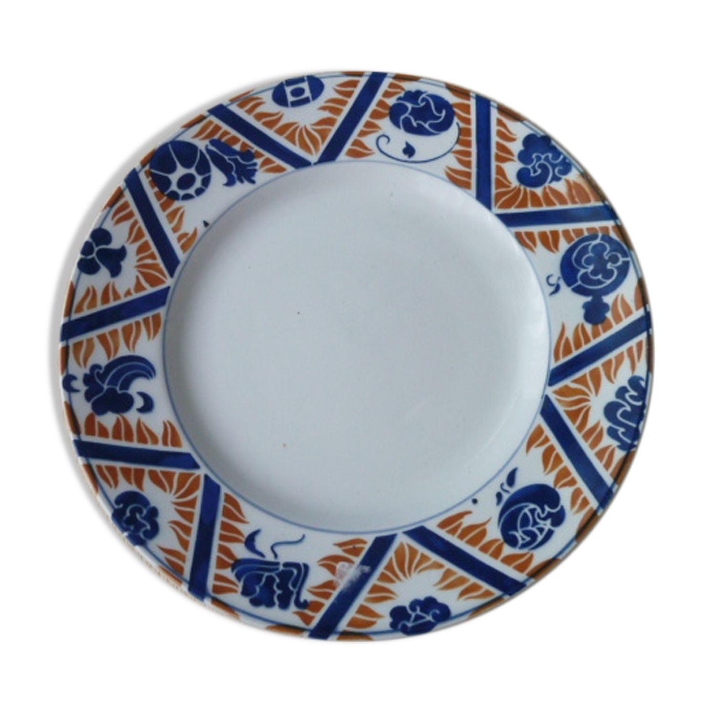 Earthenware compotier dish Orchies Moulin des Loups Model Canada