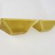 Pair of gold wall sconces 1980s