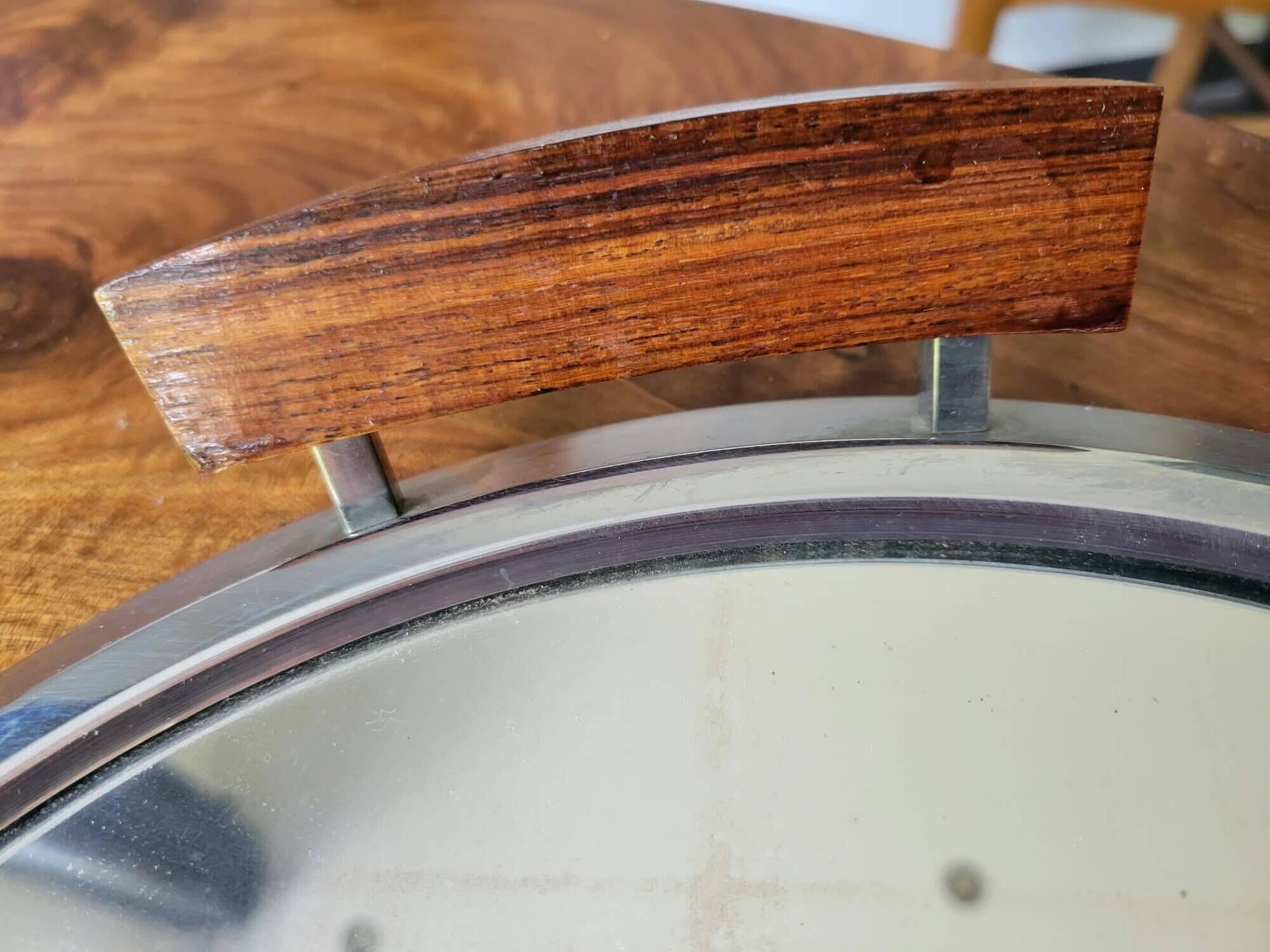 Art Deco mirror plateau from around 1930.