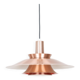 Suspension vintage danoise Lyskaer par Bent Nordsted, années 1980