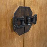 Armoire art déco des années 1950 en placage d'okoumé