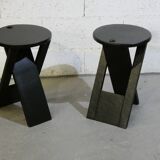 Pair of Suzy stools designed by Adrian Reed 1980