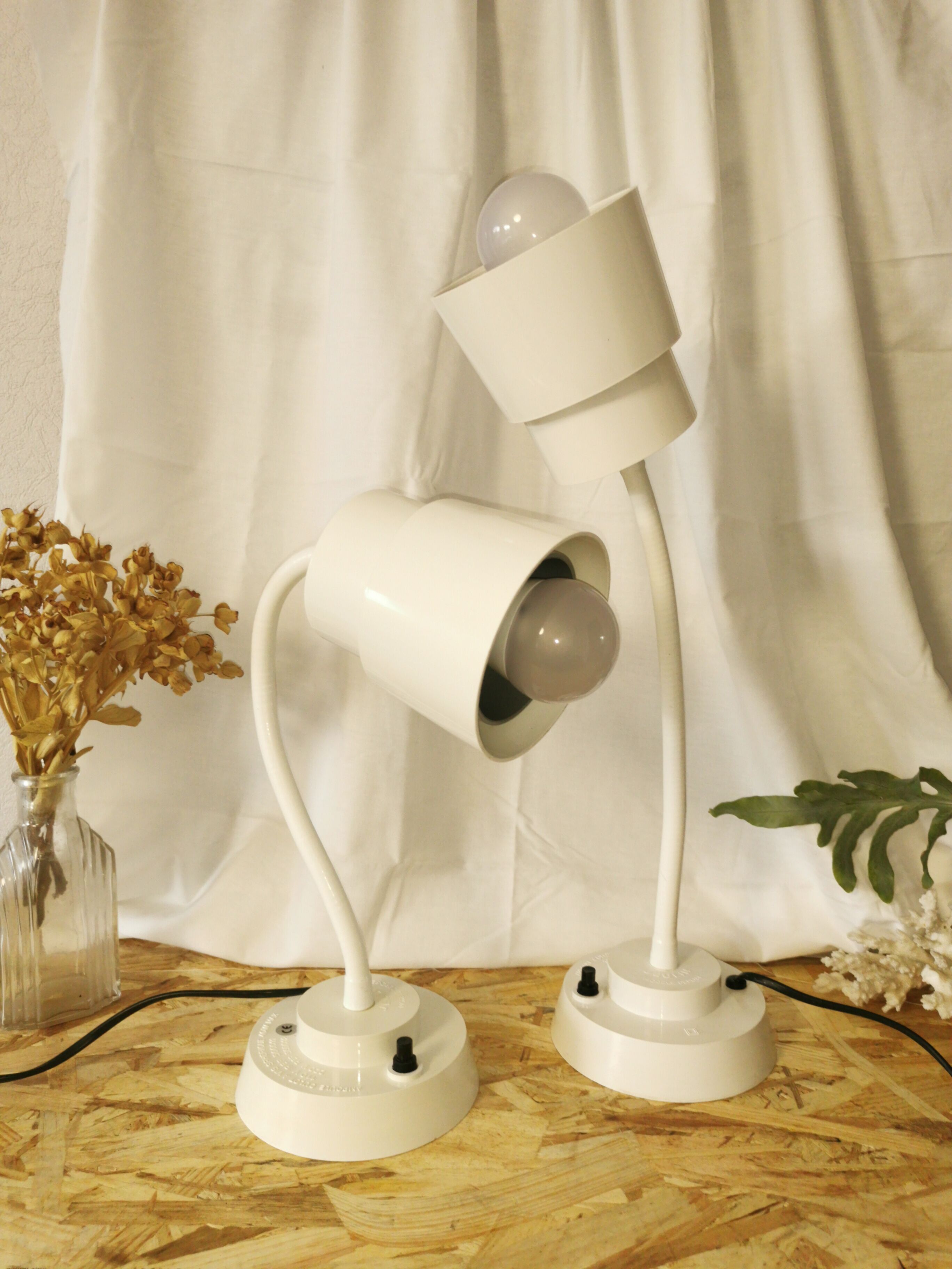Lampes articulées de laboratoire, Jeulin, France, 1980