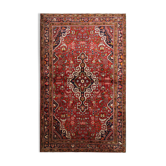 Vintage Persian Rug Handmade Farahan Carpet Area Rug- 127x214cm