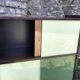 Furniture style Oscar storage showcase vintage library 70s