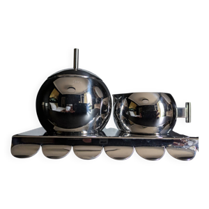 Sucrier et crémier alessi