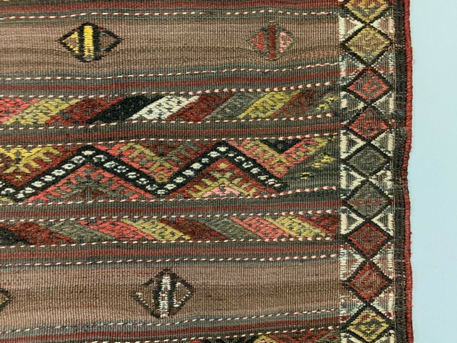 Turkish kilim rug 256x156 cm wool