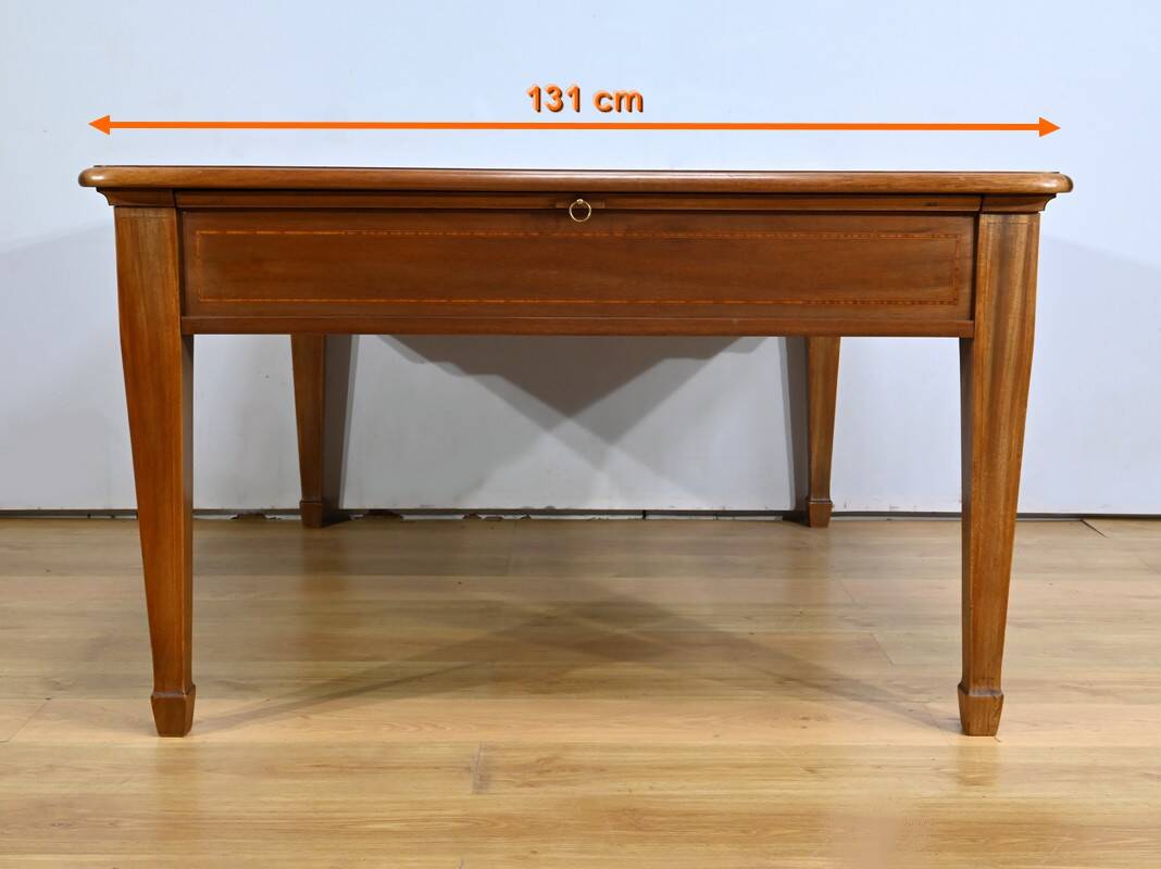 Important architect's desk in mahogany - 1920