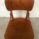 Office chair blond wood 50-60s vintage